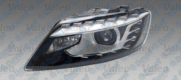 VALEO 44137 Far Sol Audi Q7 09>  Motorlu Xenon Bi Function+Drl+Led / D3s